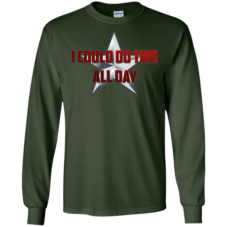 T-Shirts Forest Green / S All Day Men's Long Sleeve T-Shirt