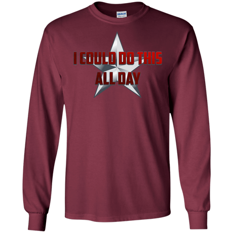 T-Shirts Maroon / S All Day Men's Long Sleeve T-Shirt