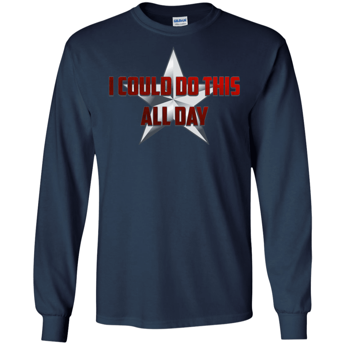 T-Shirts Navy / S All Day Men's Long Sleeve T-Shirt