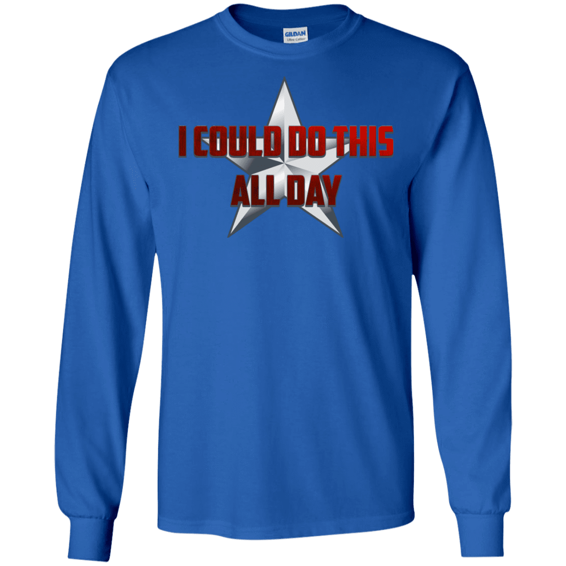 T-Shirts Royal / S All Day Men's Long Sleeve T-Shirt