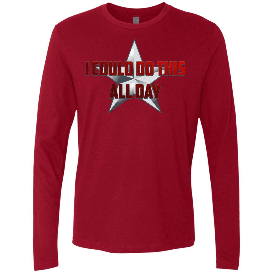 T-Shirts Cardinal / S All Day Men's Premium Long Sleeve