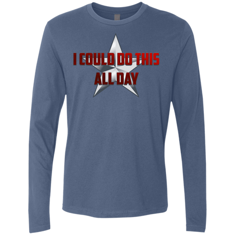 T-Shirts Indigo / S All Day Men's Premium Long Sleeve