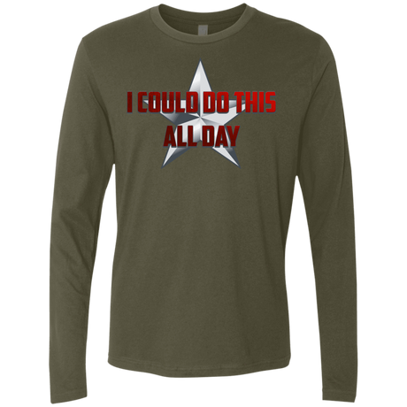 T-Shirts Military Green / S All Day Men's Premium Long Sleeve