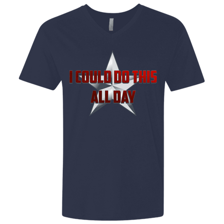 T-Shirts Midnight Navy / X-Small All Day Men's Premium V-Neck