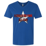 T-Shirts Royal / X-Small All Day Men's Premium V-Neck