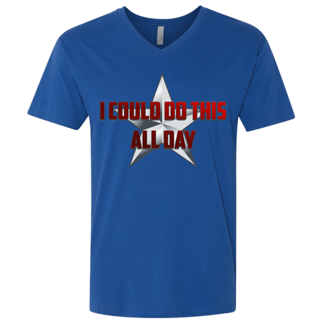 T-Shirts Royal / X-Small All Day Men's Premium V-Neck