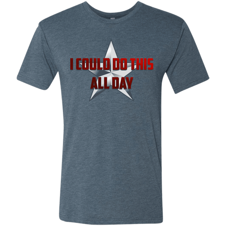 T-Shirts Indigo / S All Day Men's Triblend T-Shirt