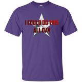 T-Shirts Purple / S All Day T-Shirt