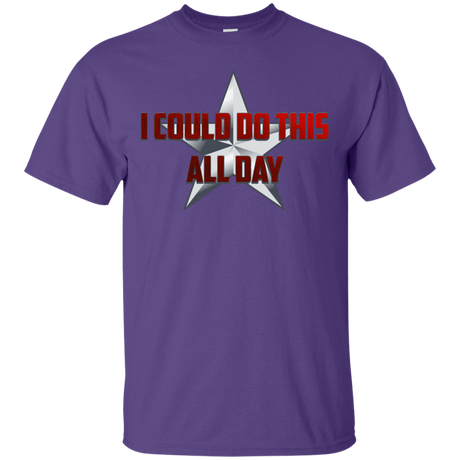 T-Shirts Purple / S All Day T-Shirt