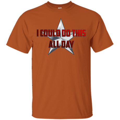 T-Shirts Texas Orange / S All Day T-Shirt