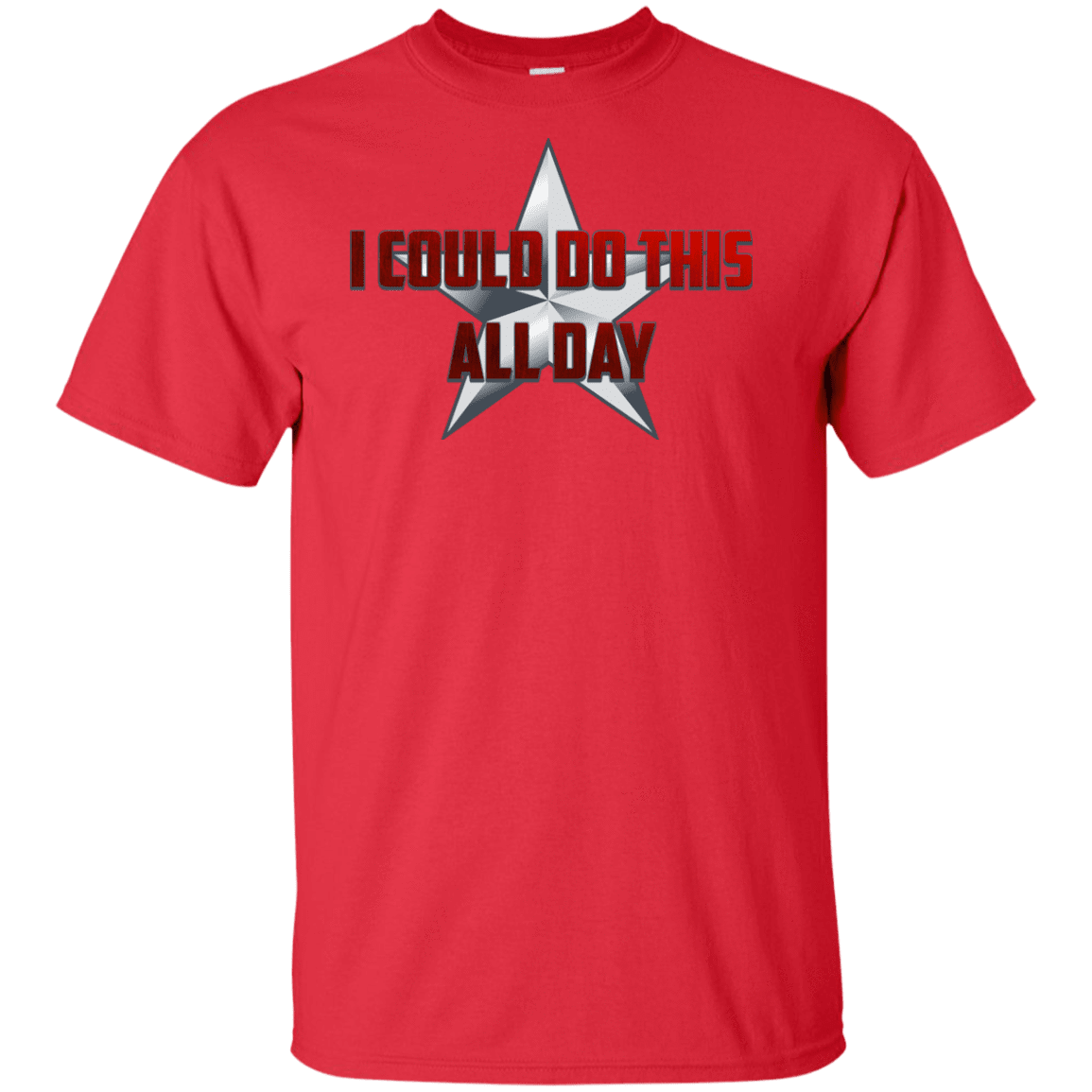 T-Shirts Red / XLT All Day Tall T-Shirt