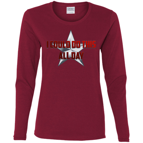 T-Shirts Cardinal / S All Day Women's Long Sleeve T-Shirt