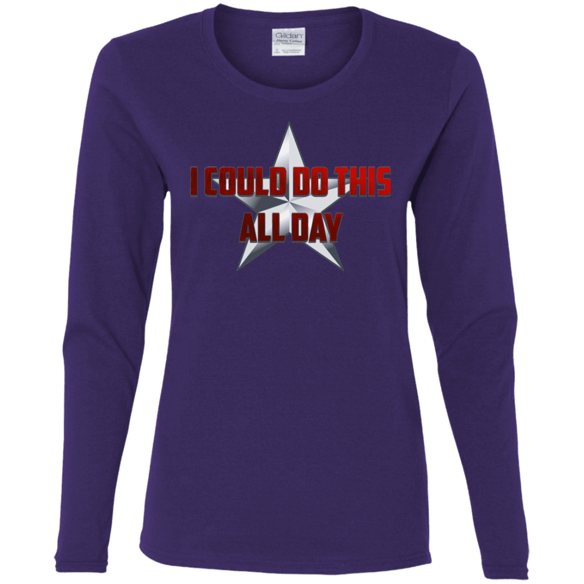 T-Shirts Purple / S All Day Women's Long Sleeve T-Shirt