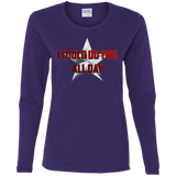 T-Shirts Purple / S All Day Women's Long Sleeve T-Shirt