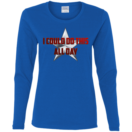 T-Shirts Royal / S All Day Women's Long Sleeve T-Shirt