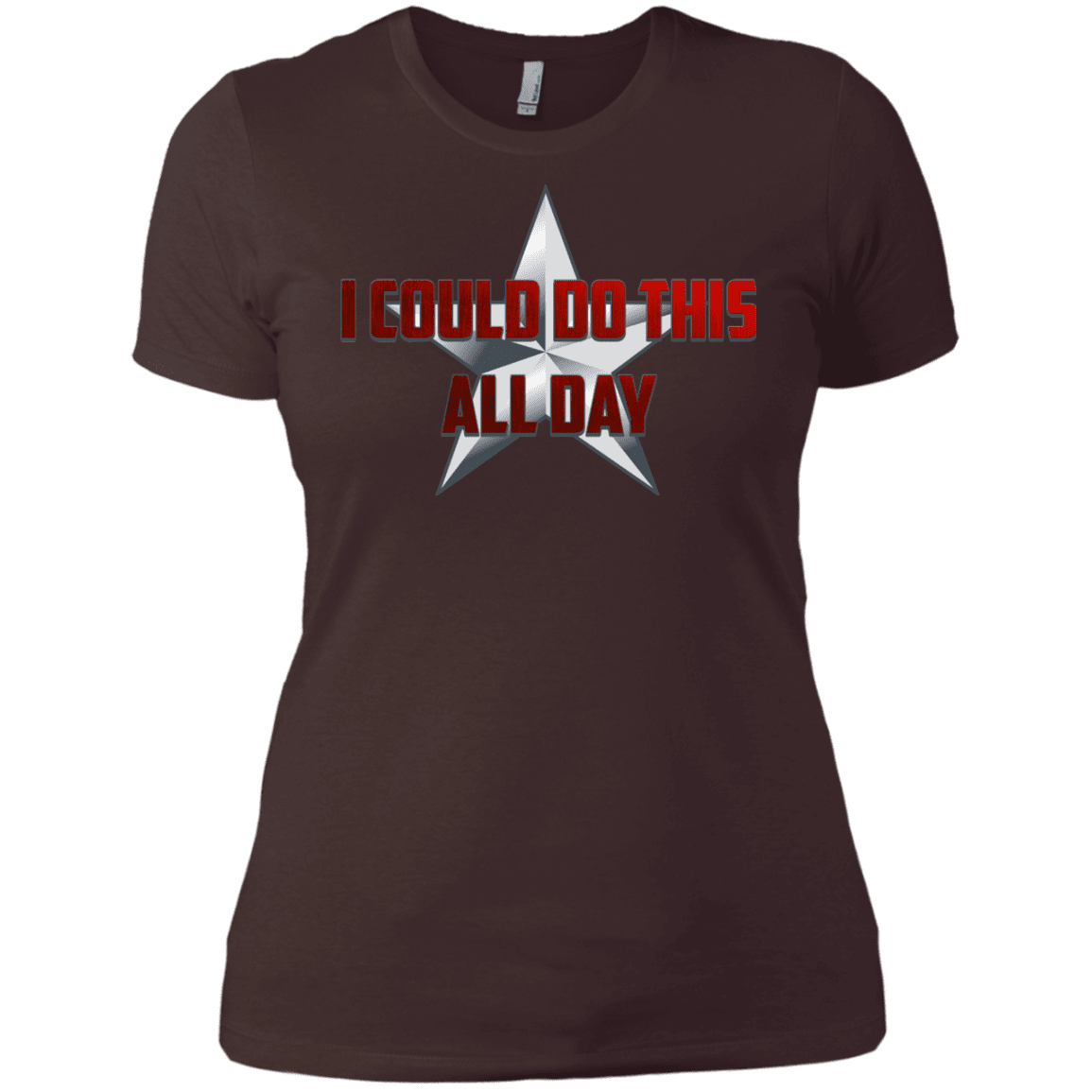 T-Shirts Dark Chocolate / X-Small All Day Women's Premium T-Shirt