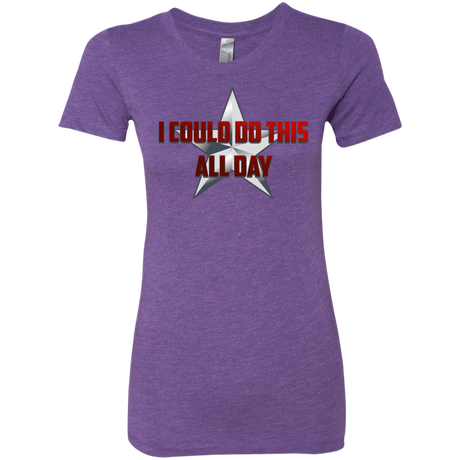 T-Shirts Purple Rush / S All Day Women's Triblend T-Shirt