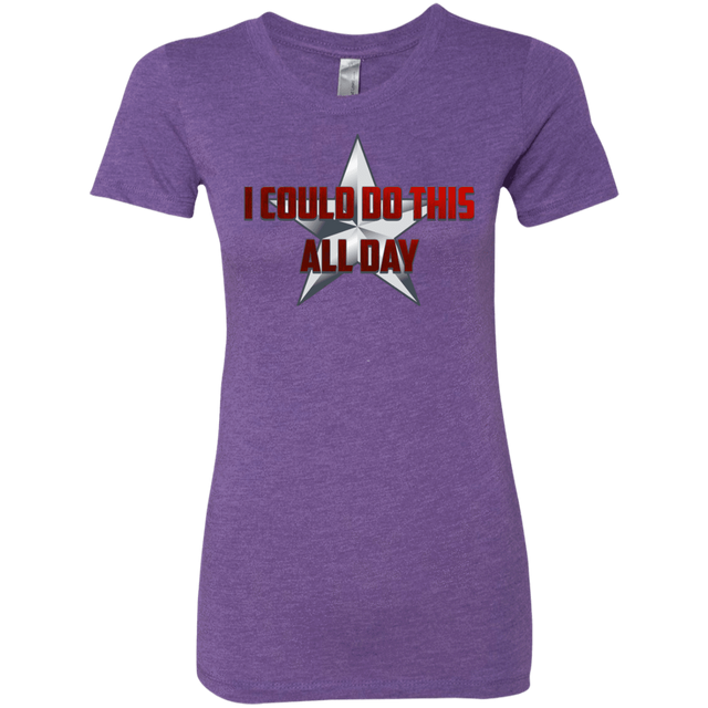 T-Shirts Purple Rush / S All Day Women's Triblend T-Shirt