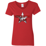 T-Shirts Red / S All Day Women's V-Neck T-Shirt