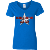 T-Shirts Royal / S All Day Women's V-Neck T-Shirt