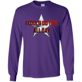 T-Shirts Purple / YS All Day Youth Long Sleeve T-Shirt
