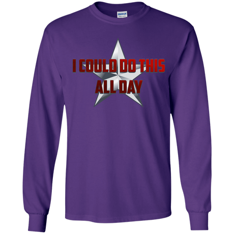 T-Shirts Purple / YS All Day Youth Long Sleeve T-Shirt
