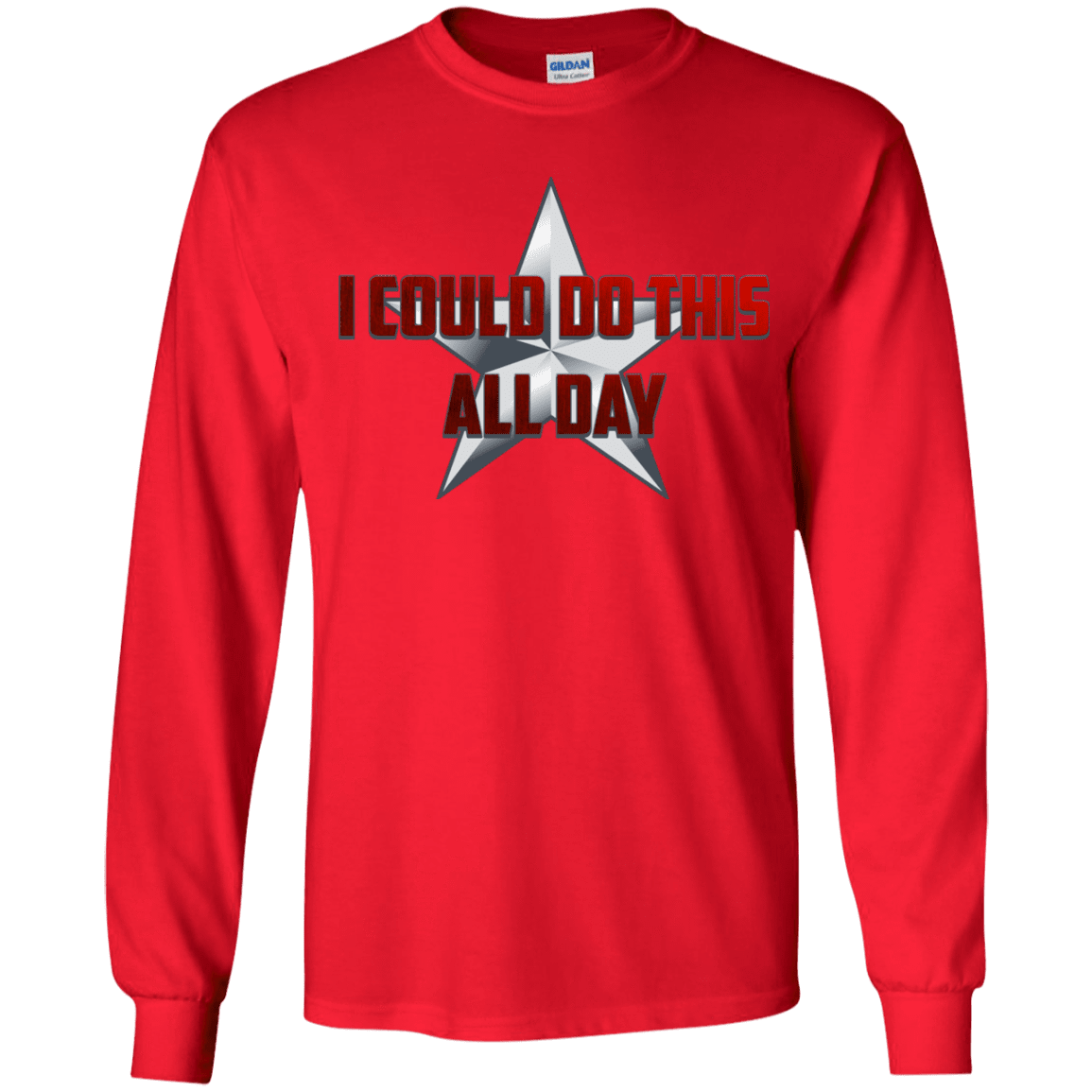 T-Shirts Red / YS All Day Youth Long Sleeve T-Shirt