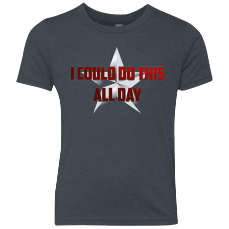 T-Shirts Vintage Navy / YXS All Day Youth Triblend T-Shirt