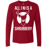 T-Shirts Cardinal / Small All I Ni Men's Premium Long Sleeve