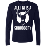 T-Shirts Midnight Navy / Small All I Ni Men's Premium Long Sleeve