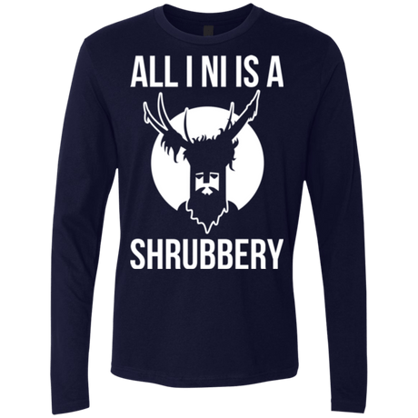 T-Shirts Midnight Navy / Small All I Ni Men's Premium Long Sleeve