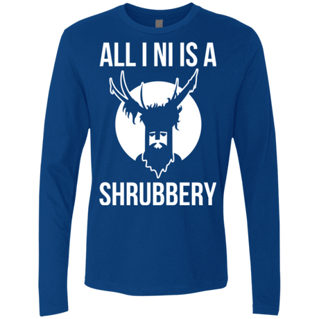 T-Shirts Royal / Small All I Ni Men's Premium Long Sleeve