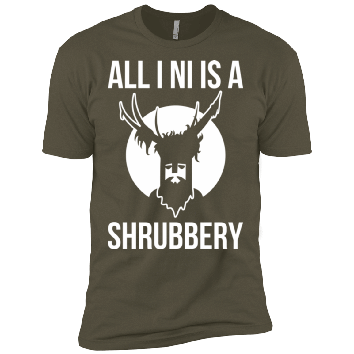 T-Shirts Military Green / X-Small All I Ni Men's Premium T-Shirt