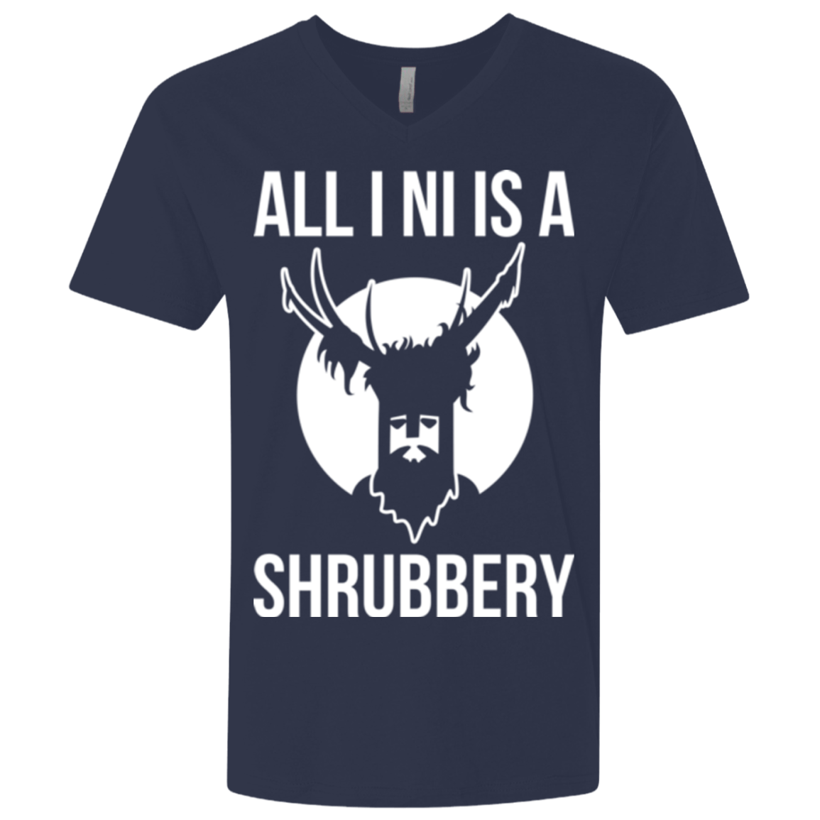 T-Shirts Midnight Navy / X-Small All I Ni Men's Premium V-Neck