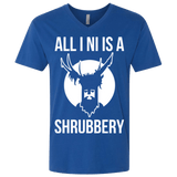 T-Shirts Royal / X-Small All I Ni Men's Premium V-Neck