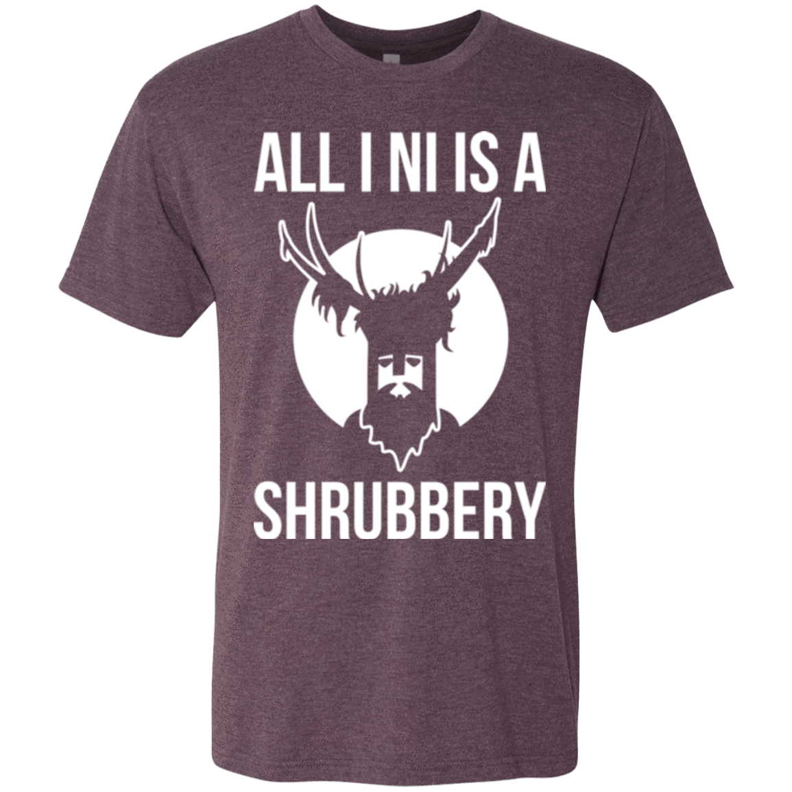T-Shirts Vintage Purple / Small All I Ni Men's Triblend T-Shirt
