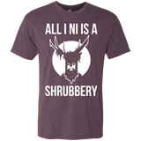 T-Shirts Vintage Purple / Small All I Ni Men's Triblend T-Shirt