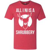 T-Shirts Vintage Red / Small All I Ni Men's Triblend T-Shirt