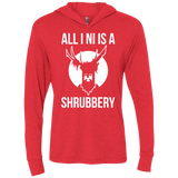 T-Shirts Vintage Red / X-Small All I Ni Triblend Long Sleeve Hoodie Tee