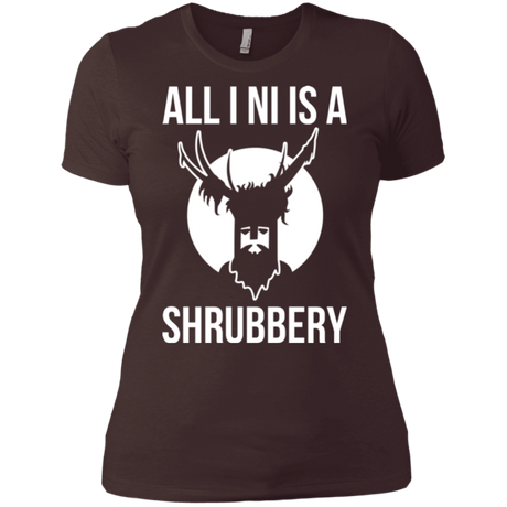 T-Shirts Dark Chocolate / X-Small All I Ni Women's Premium T-Shirt