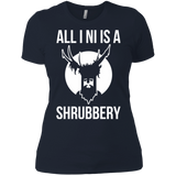 T-Shirts Midnight Navy / X-Small All I Ni Women's Premium T-Shirt