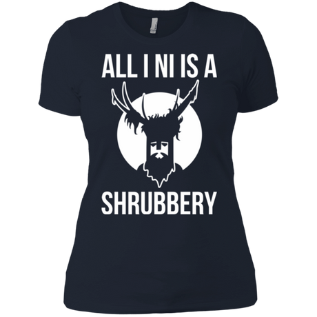 T-Shirts Midnight Navy / X-Small All I Ni Women's Premium T-Shirt