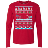 T-Shirts Red / Small All I Want 4 Xmas Men's Premium Long Sleeve