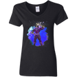 T-Shirts Black / S All Might Soul Women's V-Neck T-Shirt