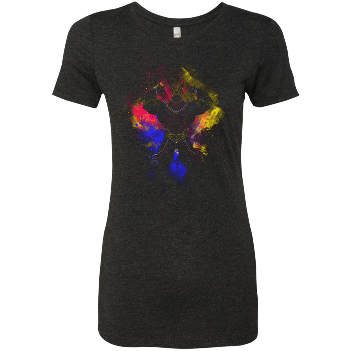 T-Shirts Vintage Black / Small ALL MIGHTY ART Women's Triblend T-Shirt
