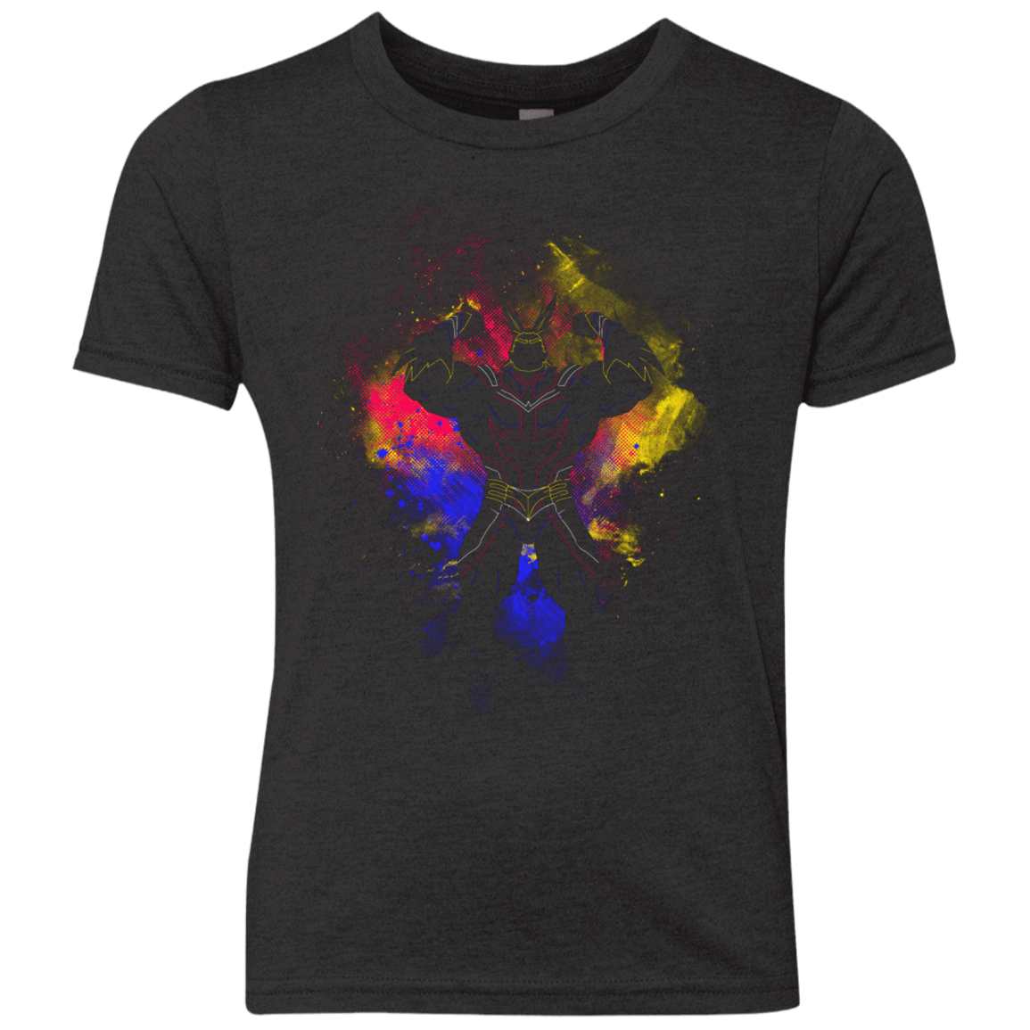 T-Shirts Vintage Black / YXS ALL MIGHTY ART Youth Triblend T-Shirt