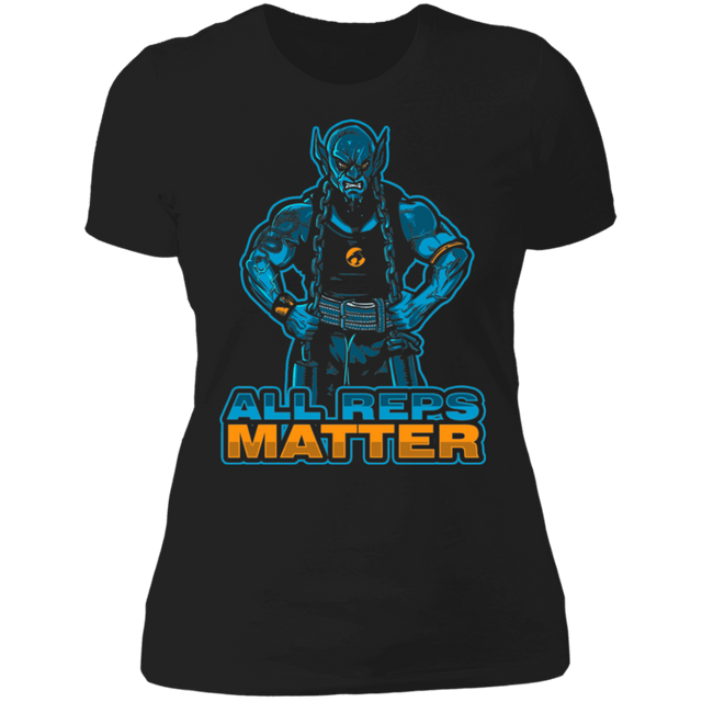 T-Shirts Black / X-Small All Reps Matter Women's Premium T-Shirt