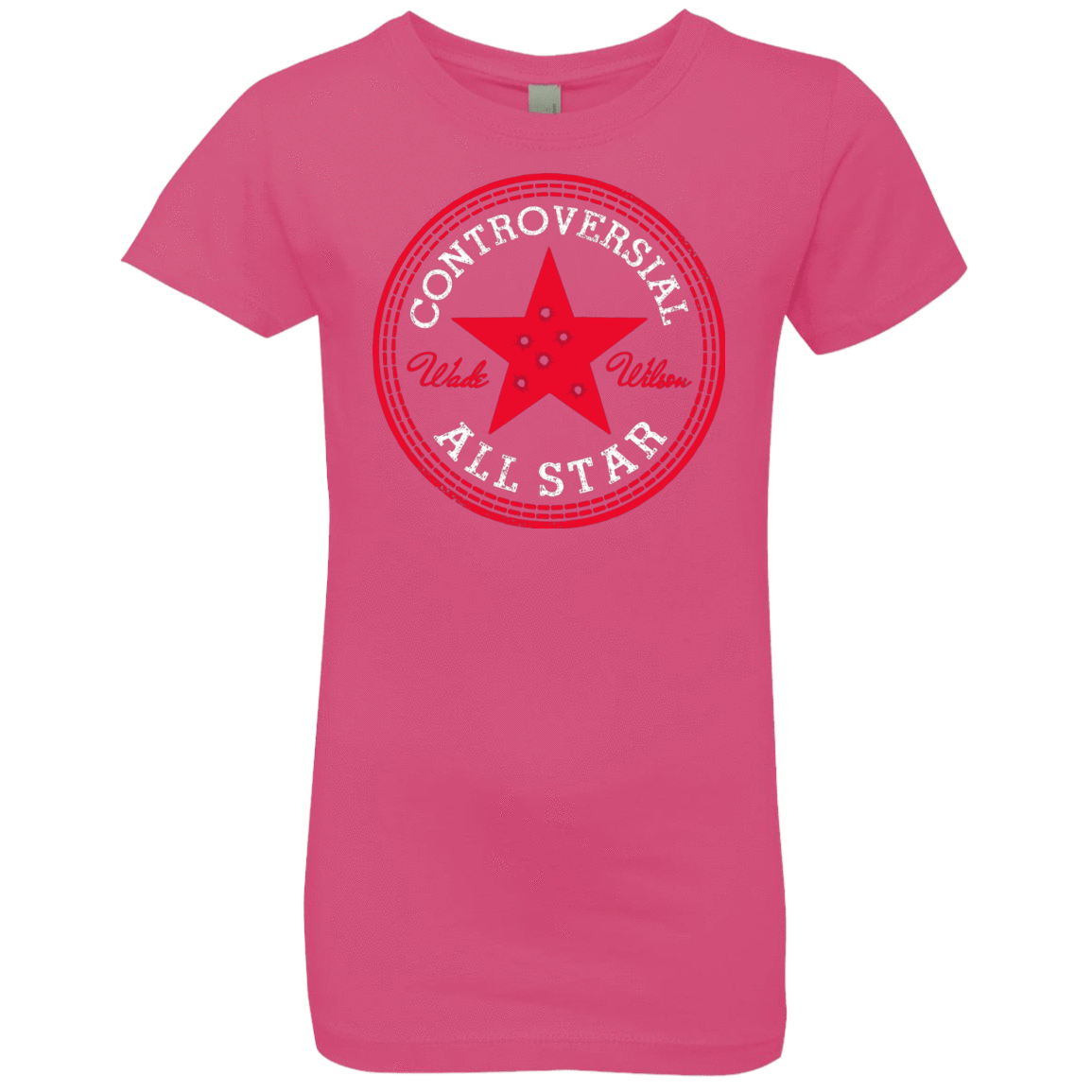 T-Shirts Hot Pink / YXS All Star Girls Premium T-Shirt