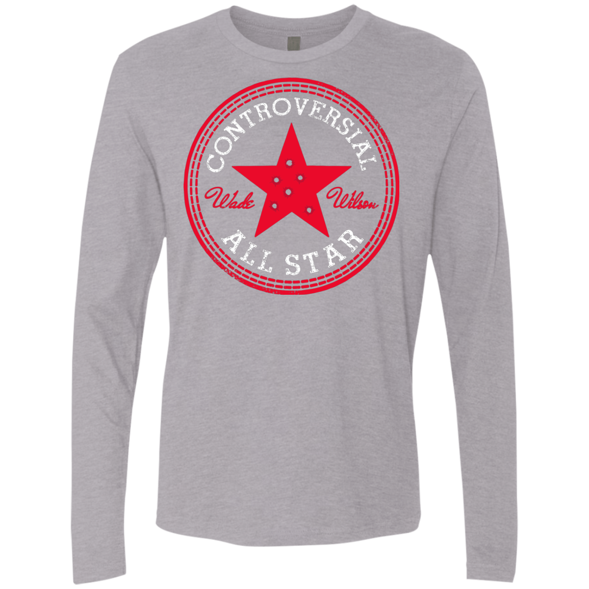 T-Shirts Heather Grey / Small All Star Men's Premium Long Sleeve