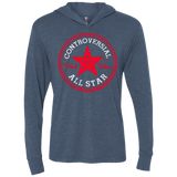 T-Shirts Indigo / X-Small All Star Triblend Long Sleeve Hoodie Tee